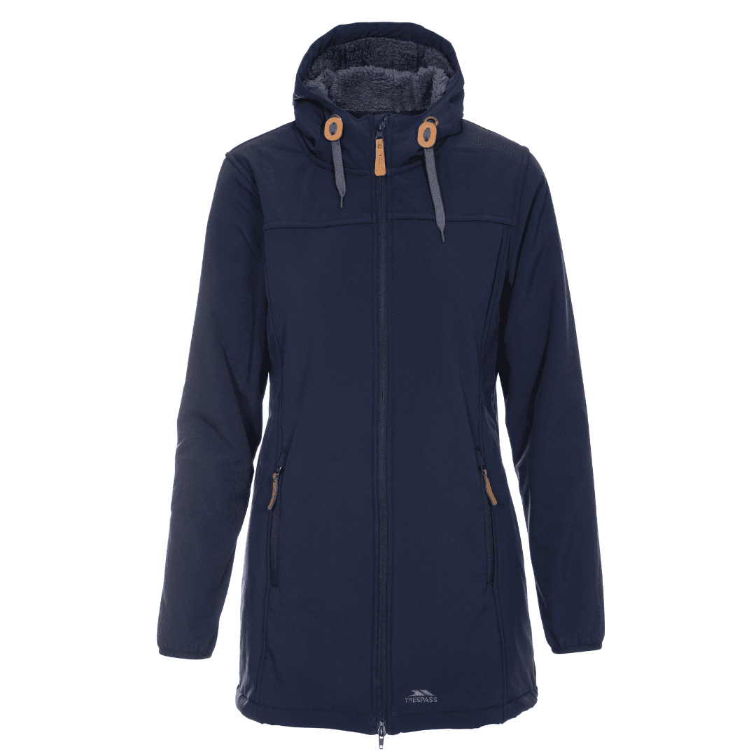 Jakke til kvinder - Trespass Kristen - Navy