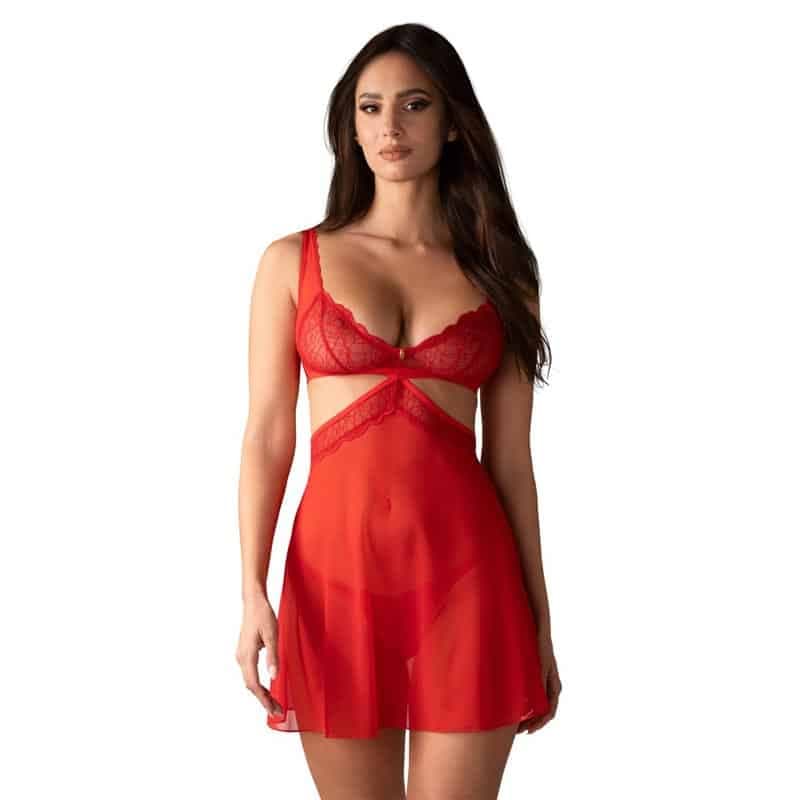 Obsessive Cupide Desir Babydoll - XXL/XXXL