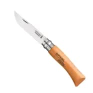 Opinel N7 carbon steel 8,0 cm. bøg - Bøg - Opinel