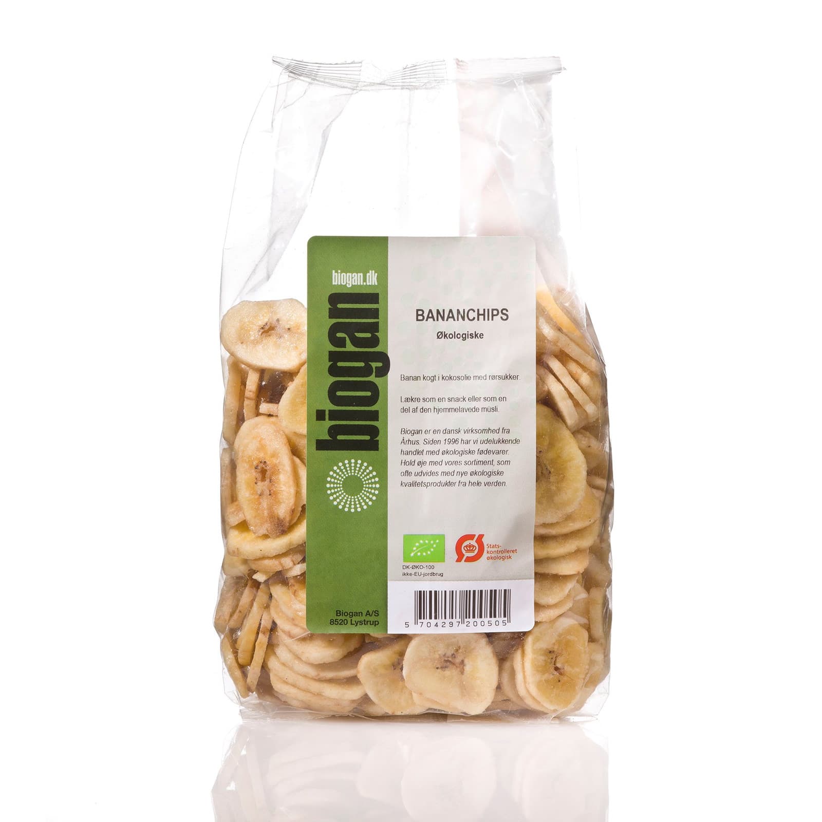 Bananchips - økologisk