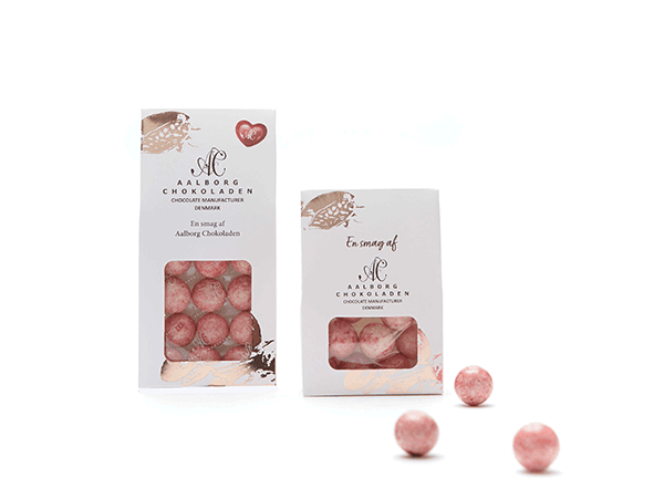 Jordbærtrøffel, Aalborg Chokoladen