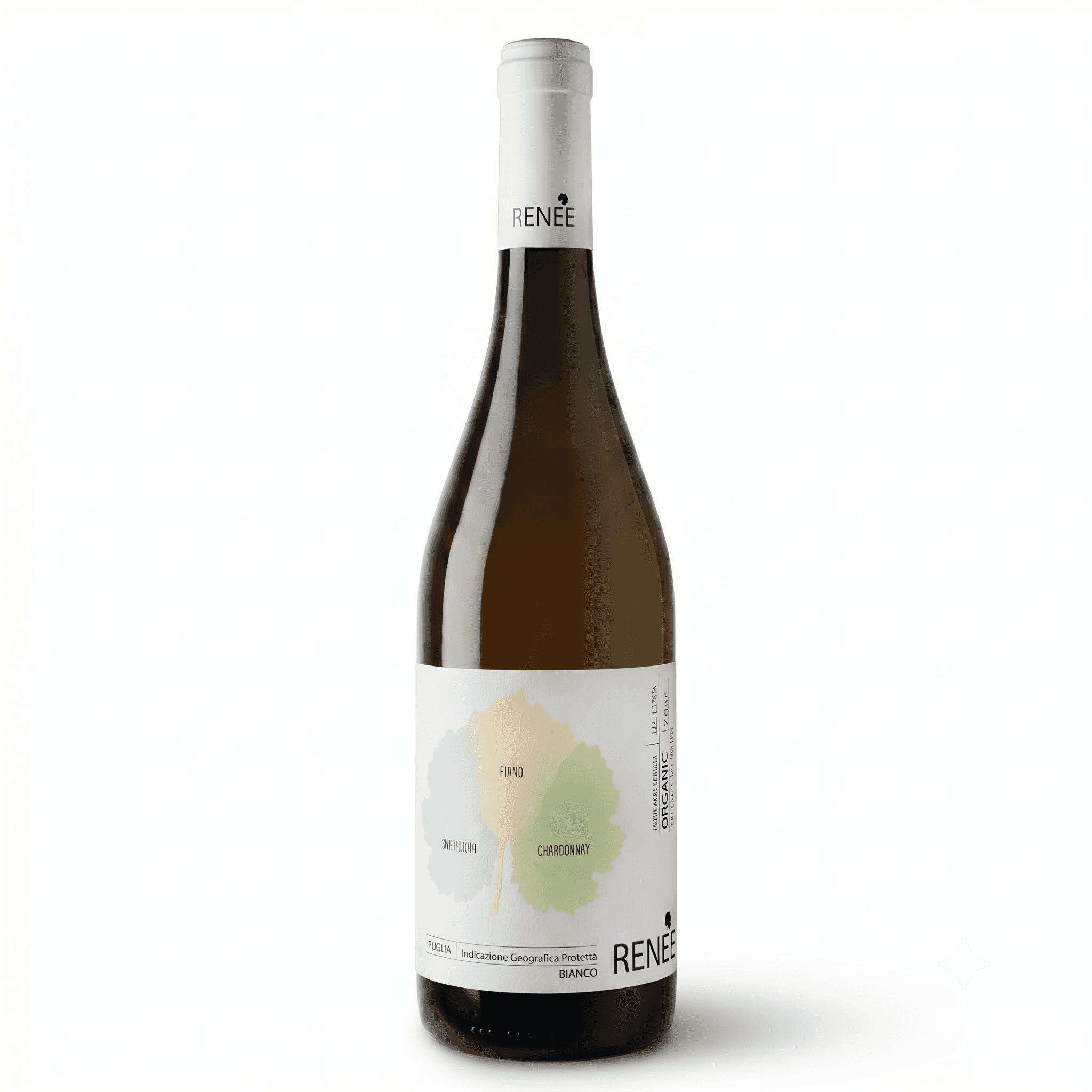 Paolo Leo Reneé Bianco 2025  Økologisk hvidvin, Puglia, Italien