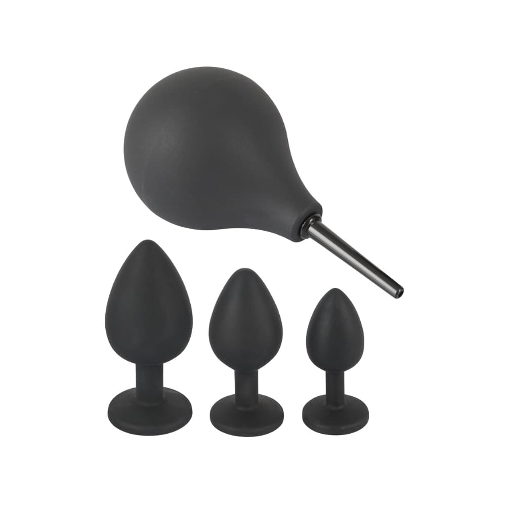 Black Velvets - Analsæt med 4-dele