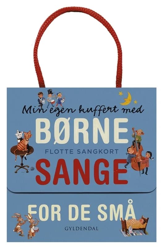 Min egen kuffert med børnesange for de små. Flotte sangkort (3, 2014) | Gyldendal,Gyldendal Leksikon,Gyldendal A/S