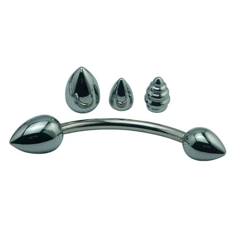 Bound Metal Dobbelt Anal Plug Sæt