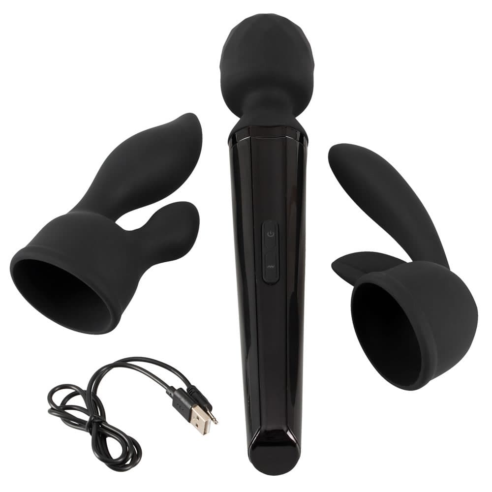 Wand Vibrator og Massagestav med Tilbehør