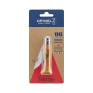Opinel N°6 Carbon Steel 7,0 Cm. Bøg Blister - Kniv