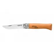 Opinel N9 carbon steel 9,0 cm. bøg - Bøg - Opinel