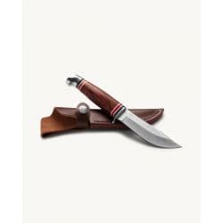 Øyo Geilo Knife W/ Leather Sheath - Brown - Kniv