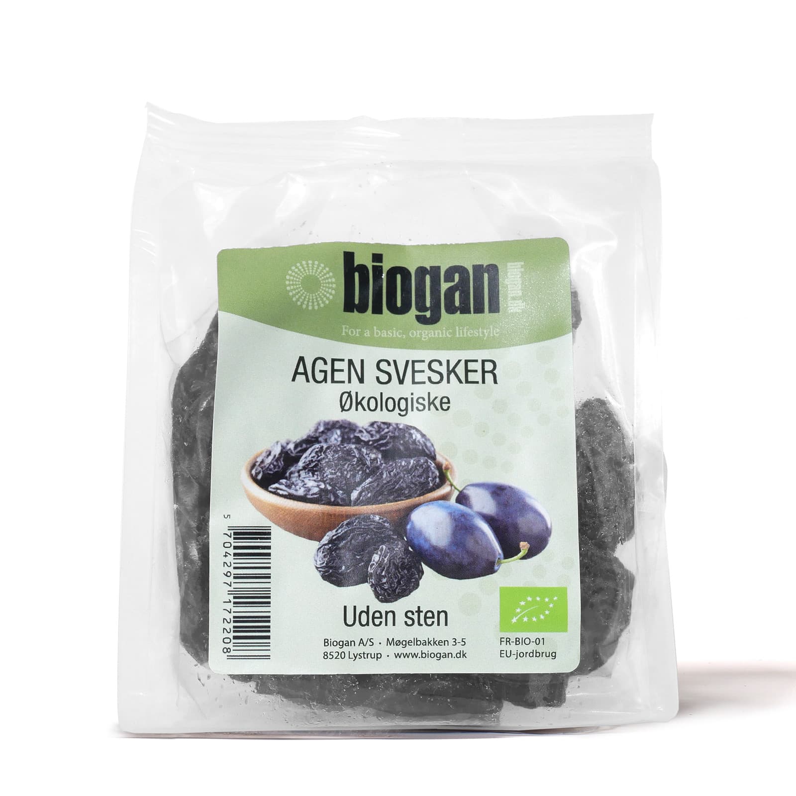 Agen Svesker - økologisk, 500 gr