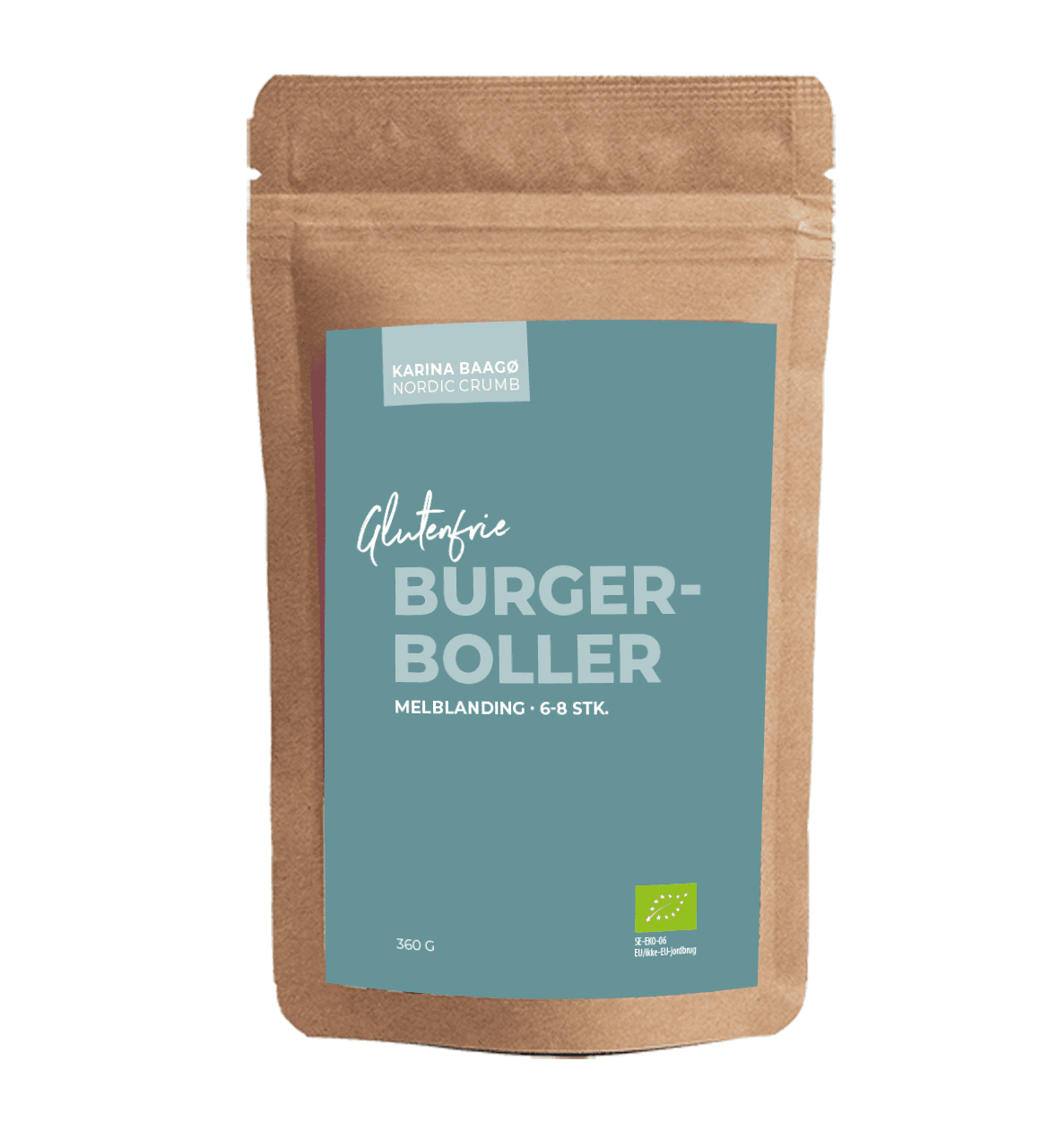 Glutenfrie Burgerboller - Karina Baagø melmix - Nordic Crumb