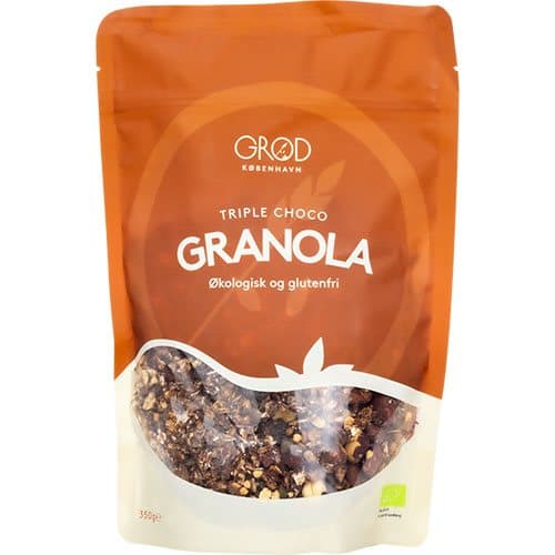 Glutenfri granola triple choco - GRØD - økologisk