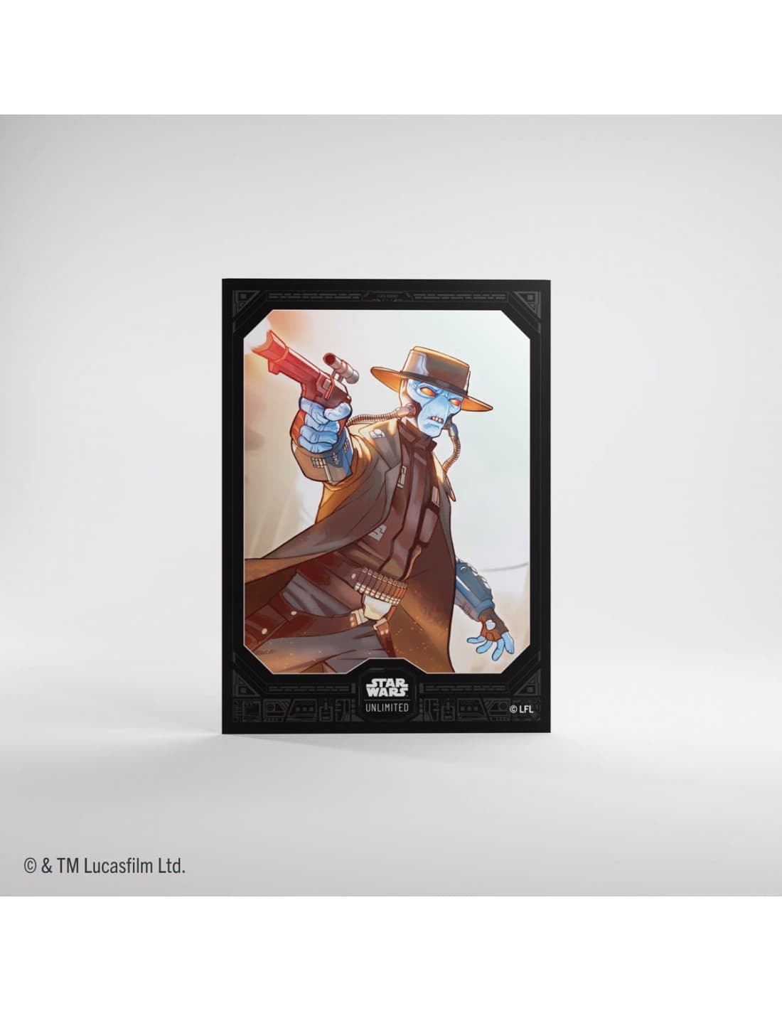Cad Bane - A Lawless Time - Art Sleeves - 60 stk - Plastiklommer - Star Wars Unlimited - Gamegenic