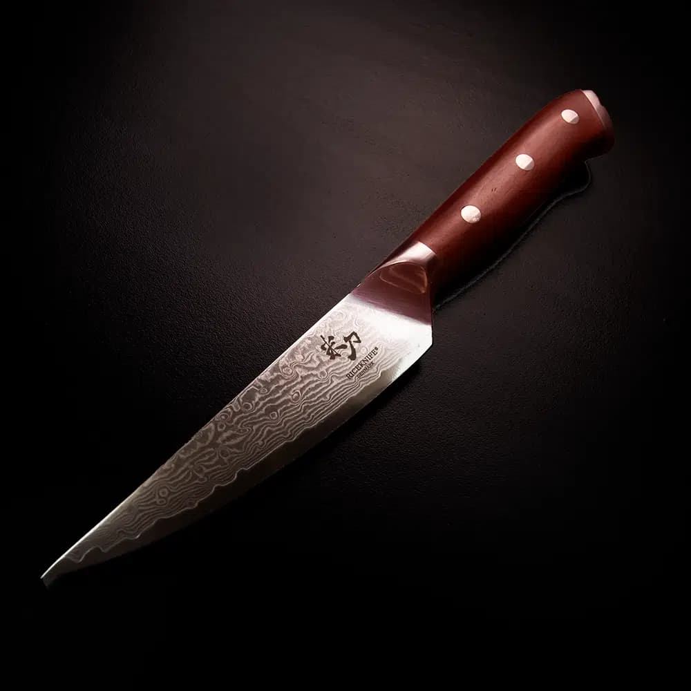 YUAN Steakkniv Cocobolo Wood 135 mm. - Eclipses Series